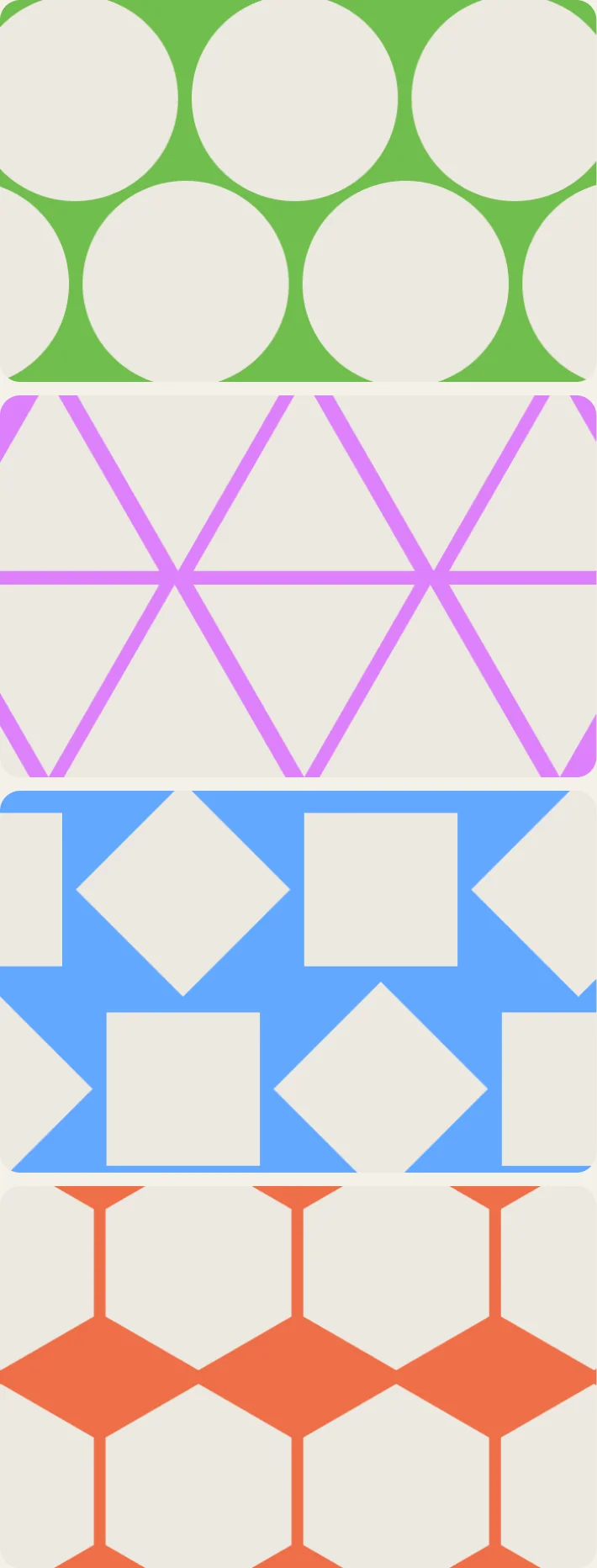 Color & shape studies