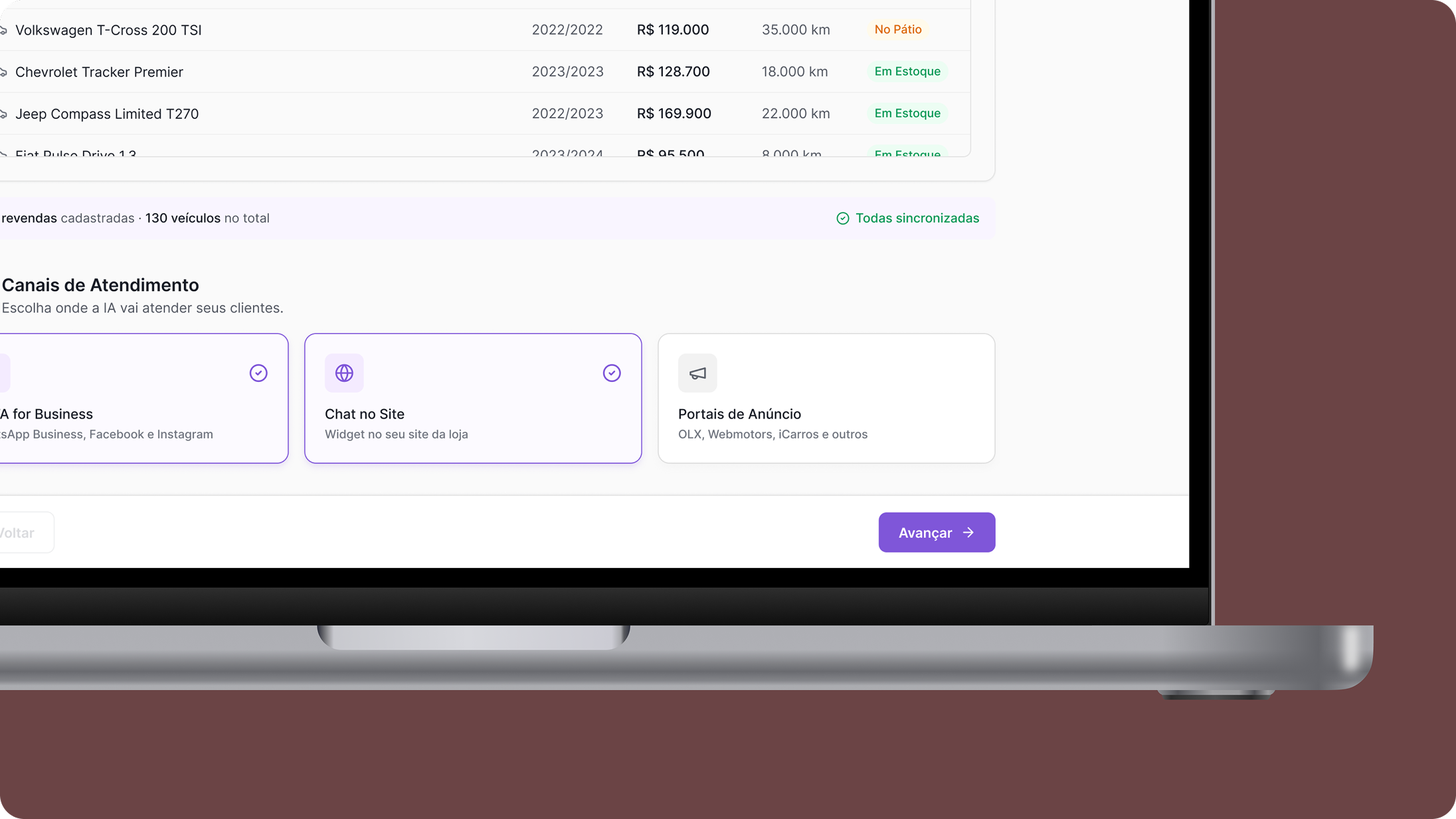 Inventory sync + choosing the service channels